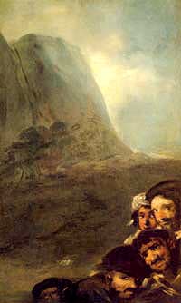 Heads in a landscape