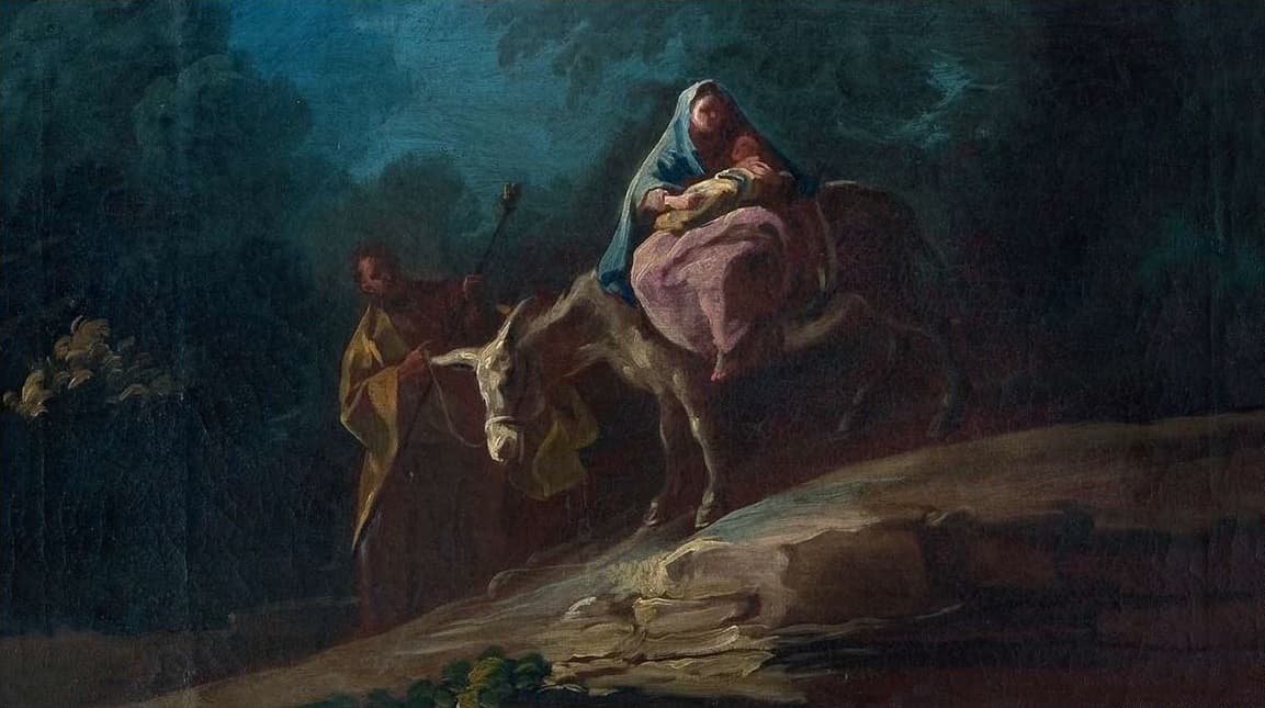 Huida a Egipto