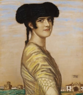 Daughter Mary as a Spaniard
