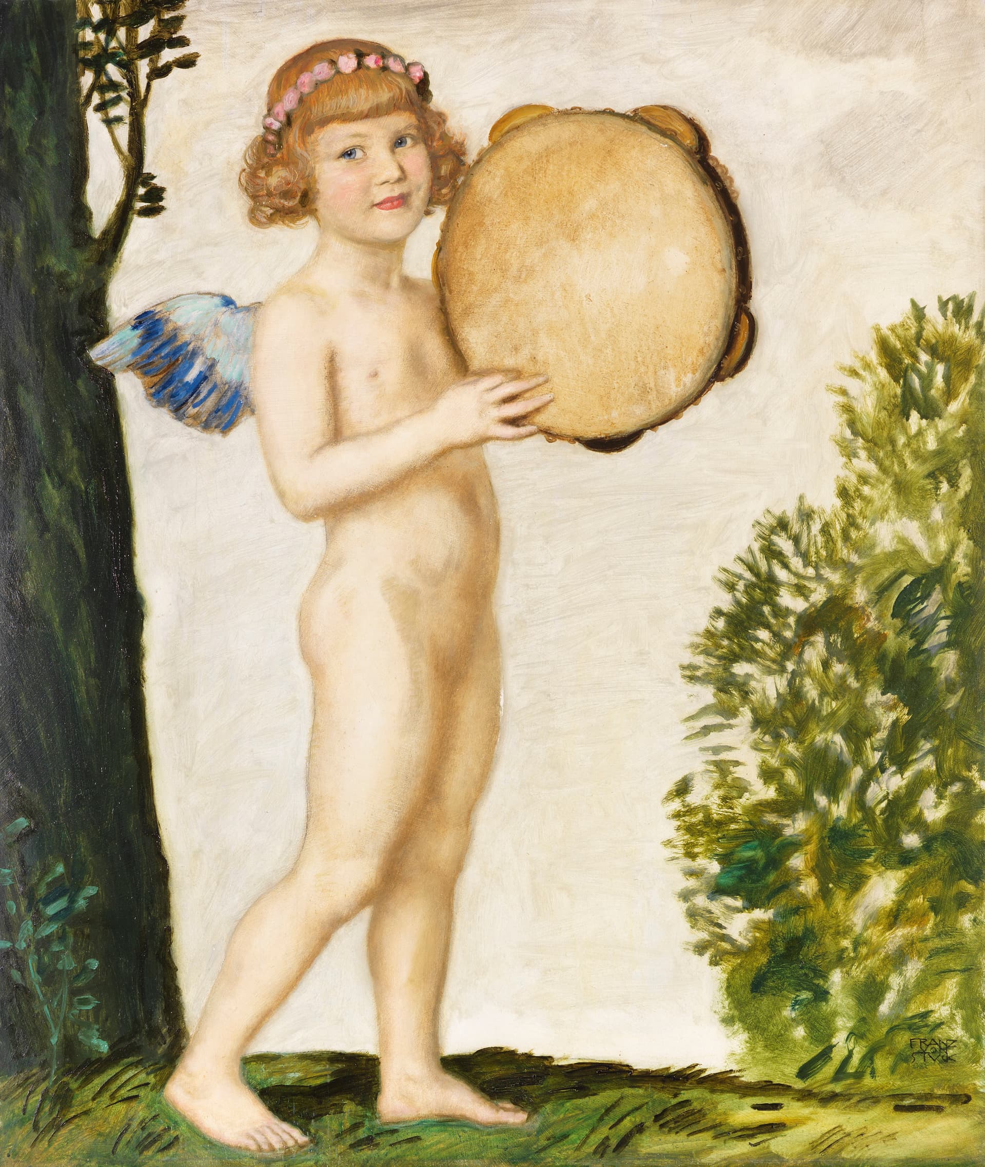 Eros with a Tambourine