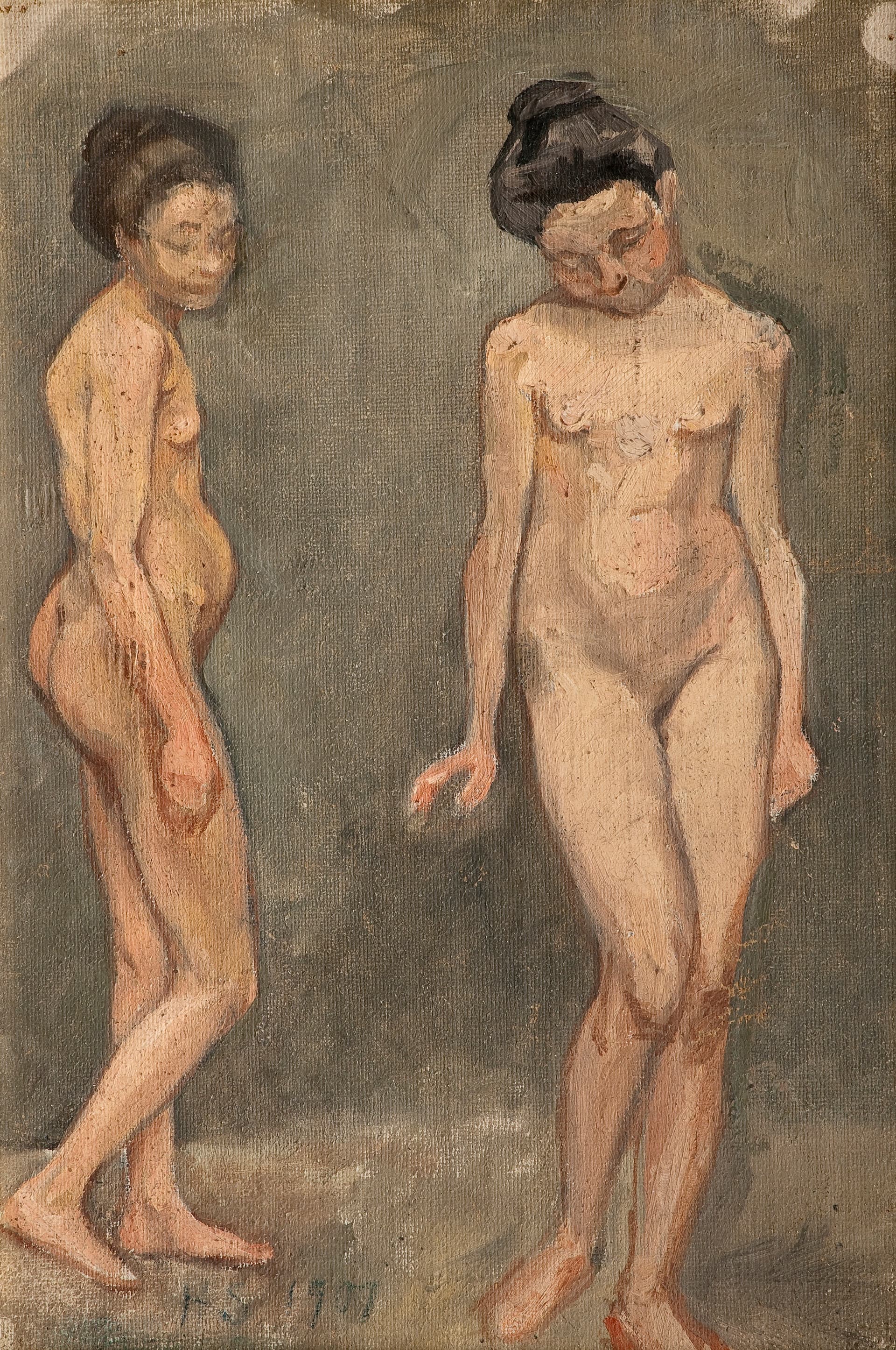 Study of A Naked Model