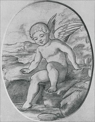 Amor am Weiher(Cupid by the Pond)